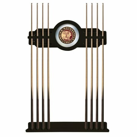 HOLLAND BAR STOOL CO Indian Motorcycle Cue Rack in Black Finish CueBKIndn-HD